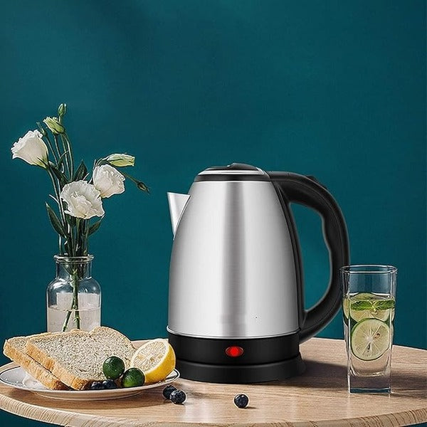 2.0L Electric Kettle – Stainless Steel, Auto Shut-Off, LED Display, 1000W